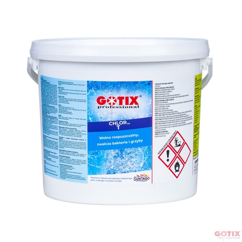 Chlor do basenu Chlortix T tabletki 20g - 50 kg