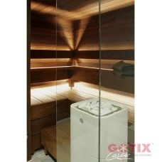 Zestaw oświetlenia oparcia ławki sauny 1M - Cariitti światłowód
